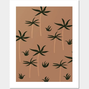 Palm Tree Pattern Posters and Art